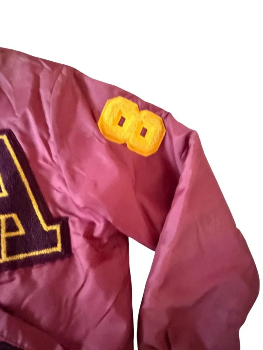 LOYOLA FOOTBALL Men's Vintage 1984 87 Letterman Delong College Jacket Size L